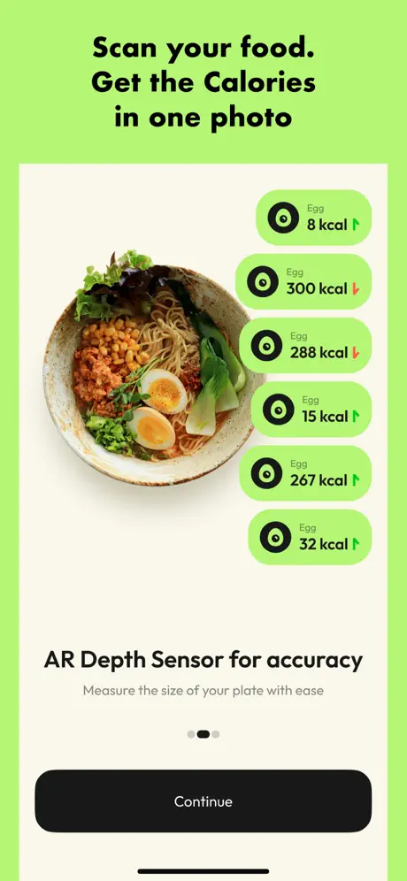 Cal.ai scanning interface mockup